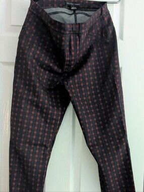 Women's Sanctuary x Anthropologie Red & Blue Plaid Pants